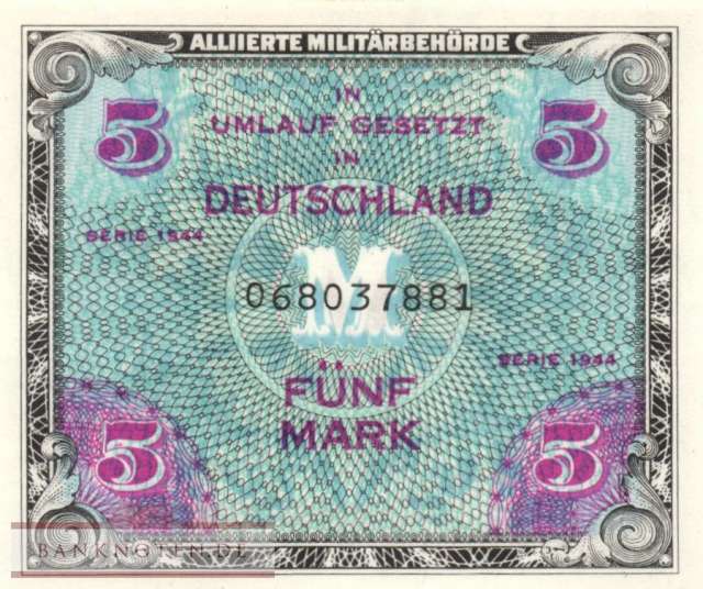 Deutschland - 5  Mark (#AMB-03a_UNC)