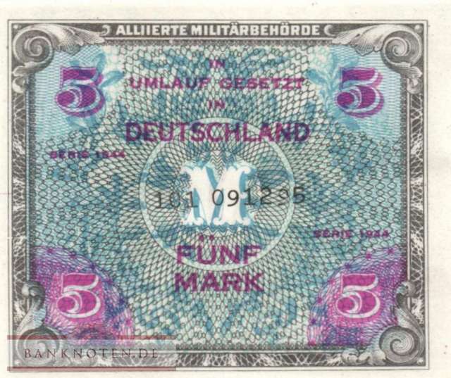 Deutschland - 5  Mark (#AMB-03c_UNC)