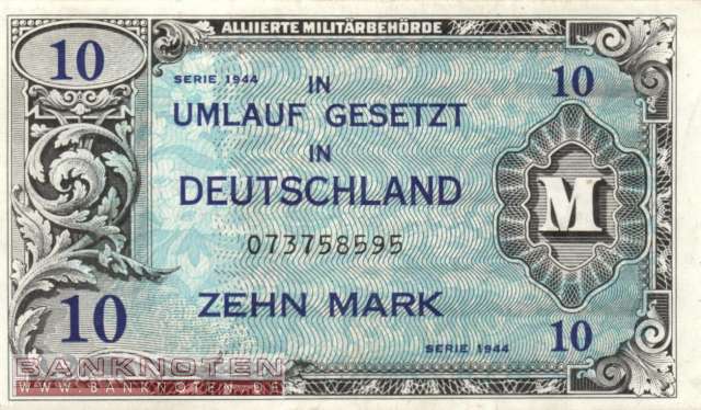 Deutschland - 10  Mark (#AMB-04a_XF)