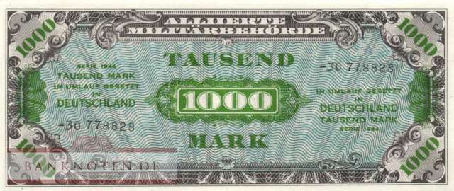 Germany - 1.000  Mark (#AMB-08c_UNC)