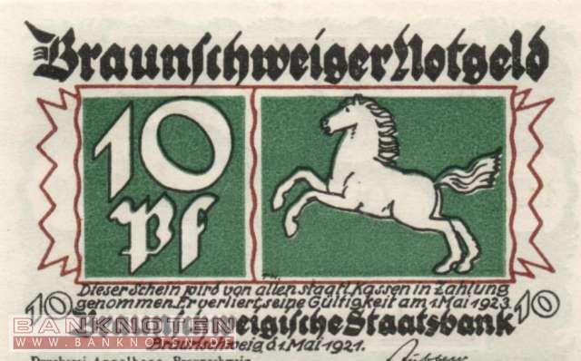 Braunschweig - 10 Pfennig (#BRS23a_UNC)