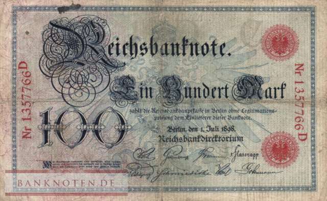 Germany - 100  Mark (#DEU-013_F)