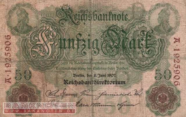 Deutschland - 50  Mark (#DEU-026_F)