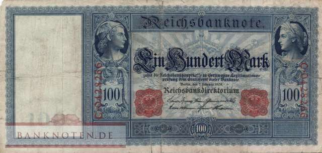 Germany - 100  Mark (#DEU-032_VG)