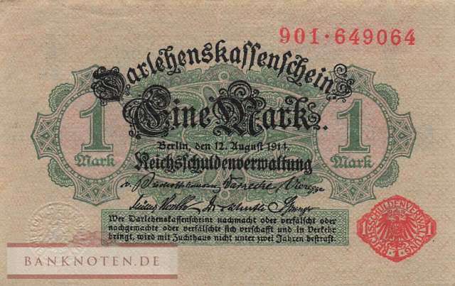 Germany - 1  Mark (#DEU-058_AU)