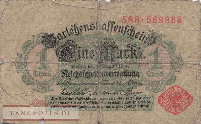 Germany - 1  Mark (#DEU-058_VG)