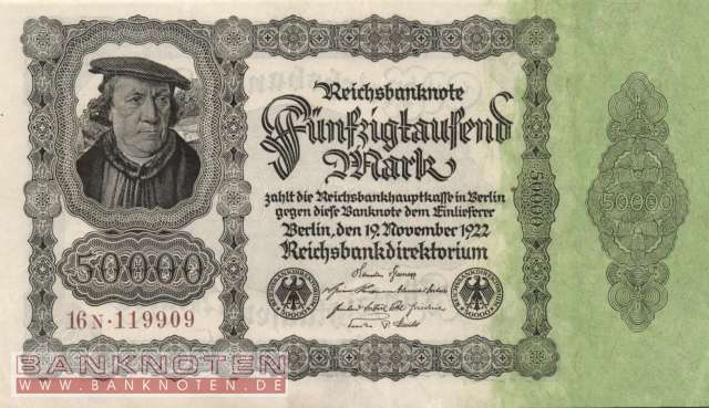 Germany - 50.000  Mark (#DEU-090d_AU)