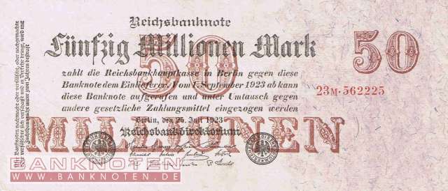 Deutschland - 50 Millionen Mark (#DEU-109b_AU)