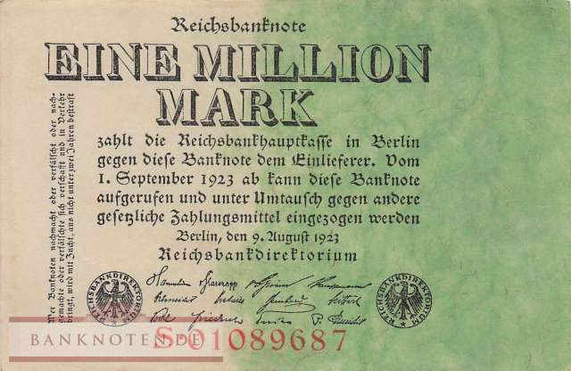 Germany - 1 Million Mark (#DEU-113_XF)