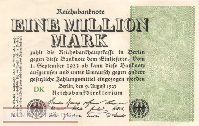 Germany - 1 Million Mark (#DEU-114c_AU)