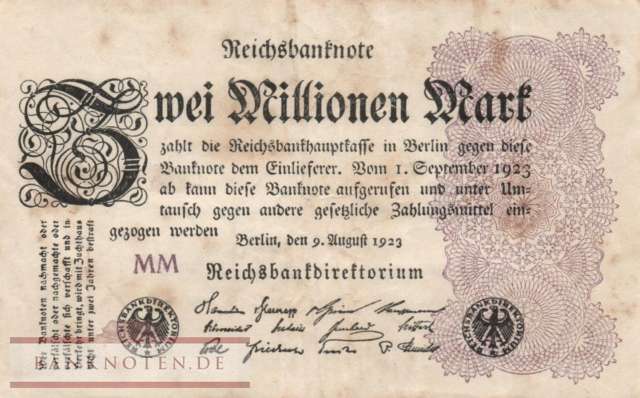 Deutschland - 2 Millionen Mark (#DEU-116a_F)