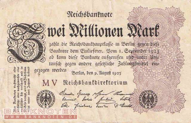Germany - 2 Million Mark (#DEU-116c_F)
