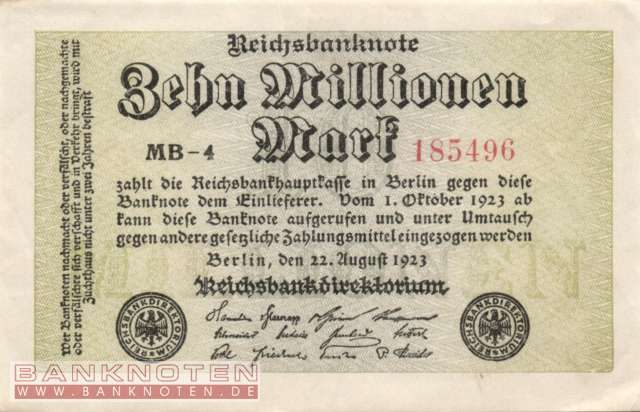 Deutschland - 10 Millionen Mark (#DEU-118b_VF)