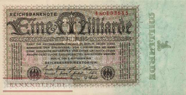 Deutschland - 1 Milliarde Mark (#DEU-131b_UNC)