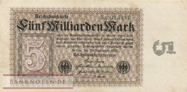 Germany - 5 Billion Mark (#DEU-133_VF)