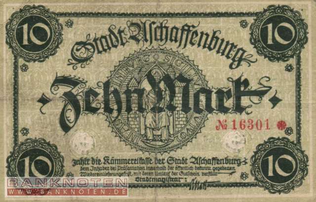 Aschaffenburg - 10  Mark (#DGN022_2_VF)