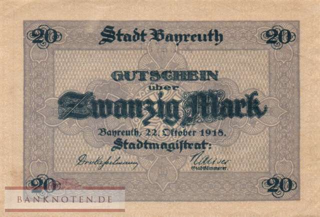 Bayreuth - 20  Mark (#DGN034_02a_XF)