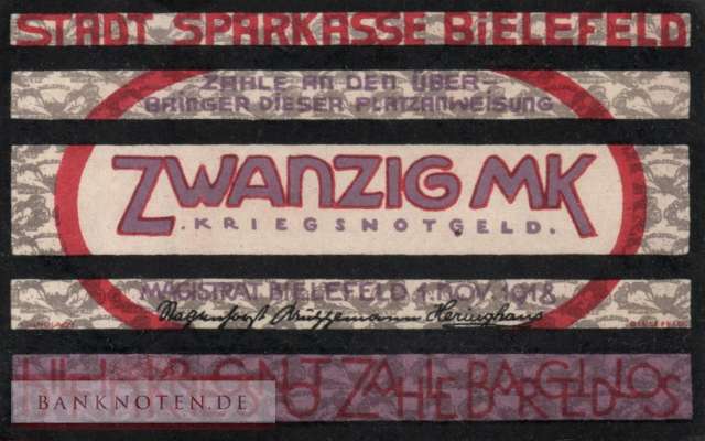 Bielefeld - 20  Mark (#DGN046_9d_AU)
