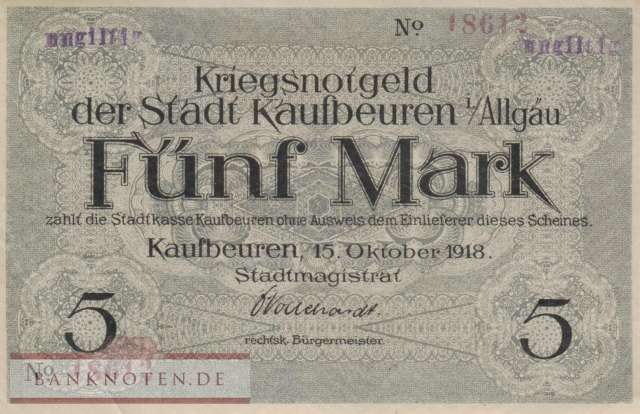 Kaufbeuren - 10  Mark (#DGN267_04E_AU)
