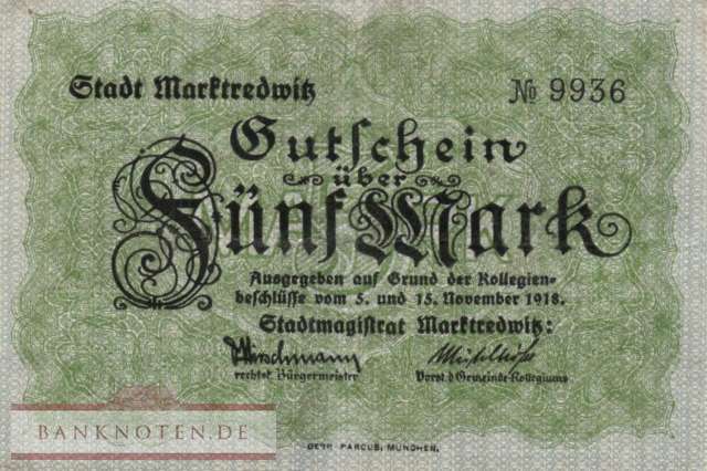 Marktdrewitz - 5  Mark (#DGN351_02a_VF)