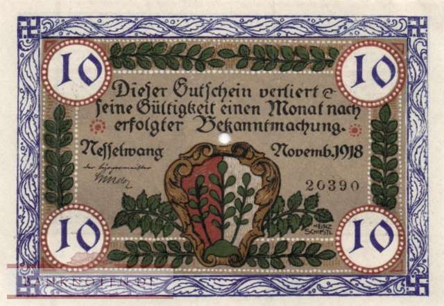 Nesselwang - 10  Mark (#DGN370_05E_UNC)