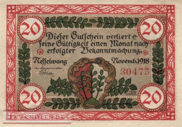 Nesselwang - 20  Mark (#DGN370_10_AU)