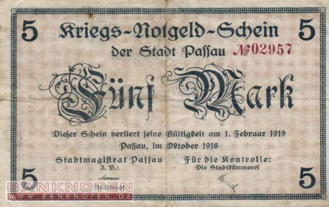 Passau - 5  Mark (#DGN409_01_F)
