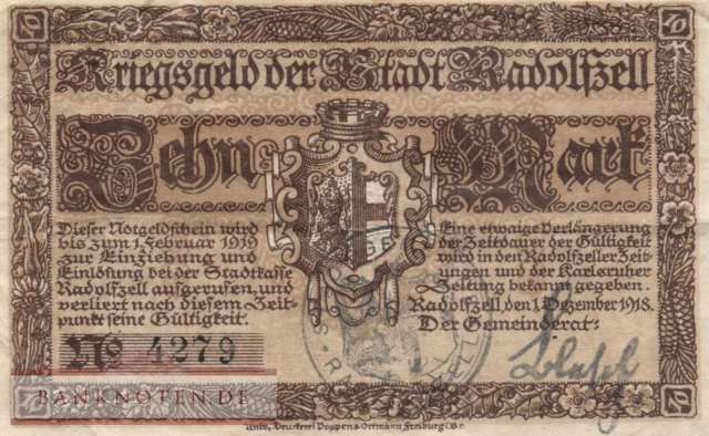 Radolfzell - 10  Mark (#DGN432_01b_VF)