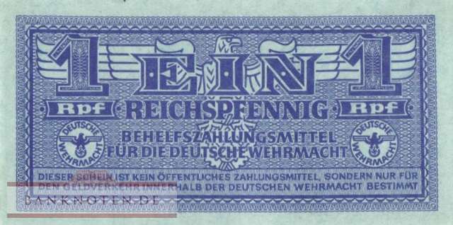 Deutschland - 1  Reichspfennig (#DWM-02a_AU)