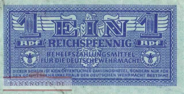 Germany - 1  Reichspfennig (#DWM-02a_F)