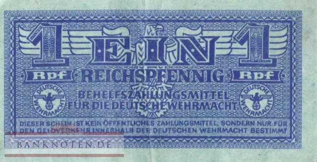 Germany - 1  Reichspfennig (#DWM-02a_VF)