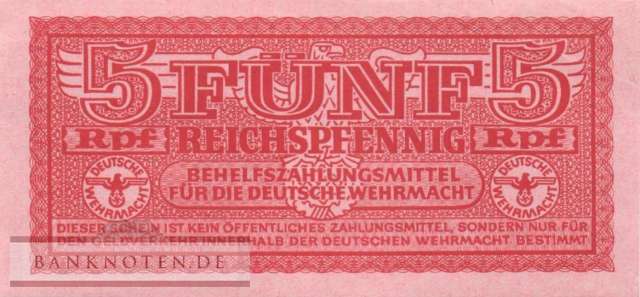 Germany - 5  Reichspfennig (#DWM-03_AU)