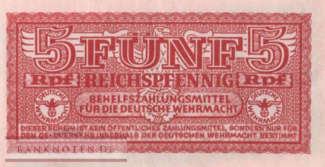 Germany - 5  Reichspfennig (#DWM-03_XF)
