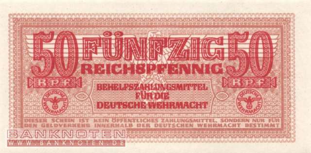 Germany - 50  Reichspfennig (#DWM-05_UNC)