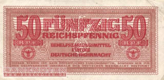 Germany - 50  Reichspfennig (#DWM-05_F)
