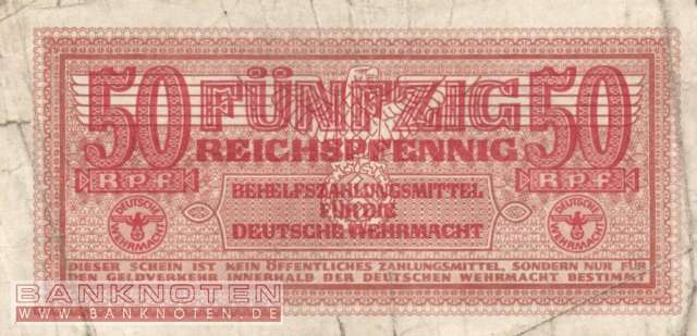 Germany - 50  Reichspfennig (#DWM-05_VG)