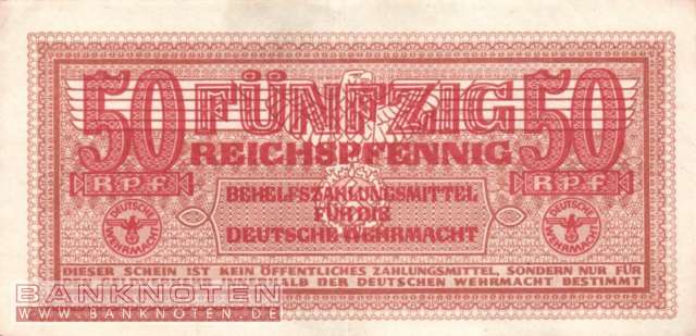 Germany - 50  Reichspfennig (#DWM-05_XF)