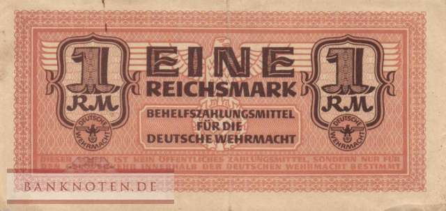 Deutschland - 1  Reichsmark (#DWM-06_VF)
