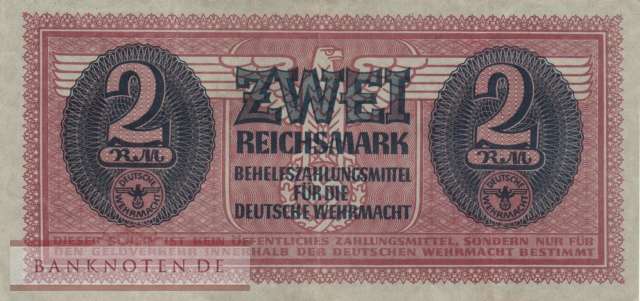 Germany - 2  Reichsmark (#DWM-07_VF)