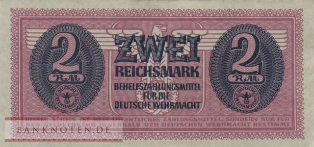 Germany - 2  Reichsmark (#DWM-07_XF)