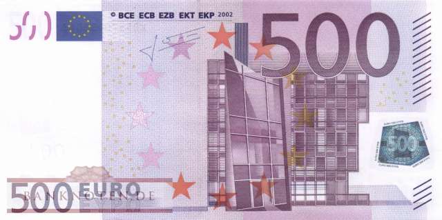 Deutschland - 500  Euro (#E014x-R012_UNC)