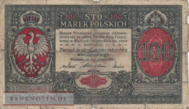 Germany - 100  Marek (#EWK-022a_G)
