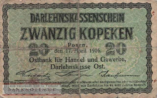 Deutschland - 20  Kopeken (#EWK-033_VG)