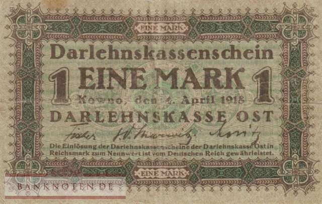 Germany - 1  Mark (#EWK-041_F)