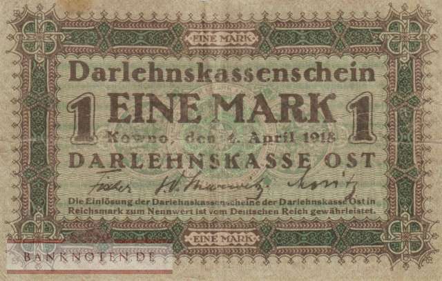 Deutschland - 1  Mark (#EWK-041_F)