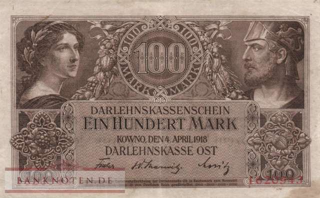 Germany - 100  Mark (#EWK-046_VF)