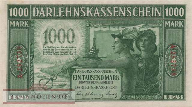Germany - 1.000  Mark (#EWK-047a_UNC)