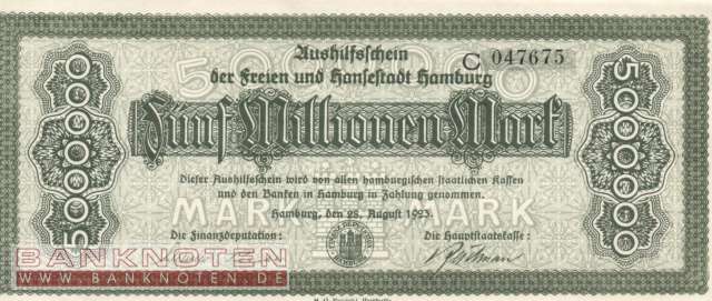 Hamburg - 5 Million Mark (#HAM22e_AU)