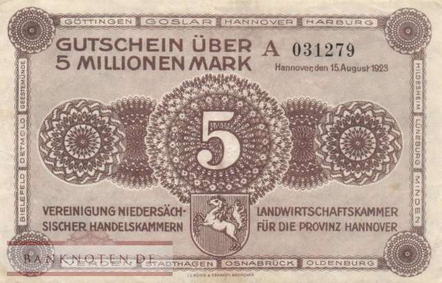 Hannover - 5 Million Mark (#HAN07b_VF)