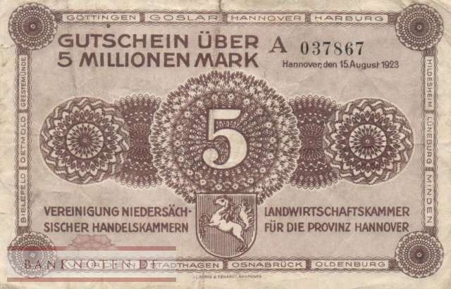 Hannover - 5 Million Mark (#HAN07b_VG)